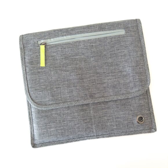 Airplane Seat Back Pocket Organizer, Tray Table Cover, Travel Bag - Picture 1 of 9